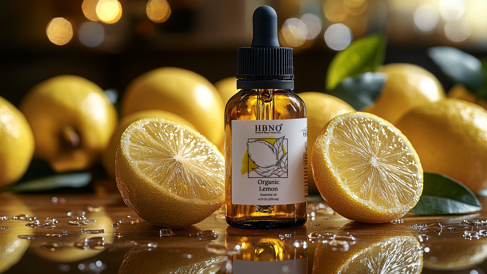 Organic Lemon Oil for Wood and Furniture