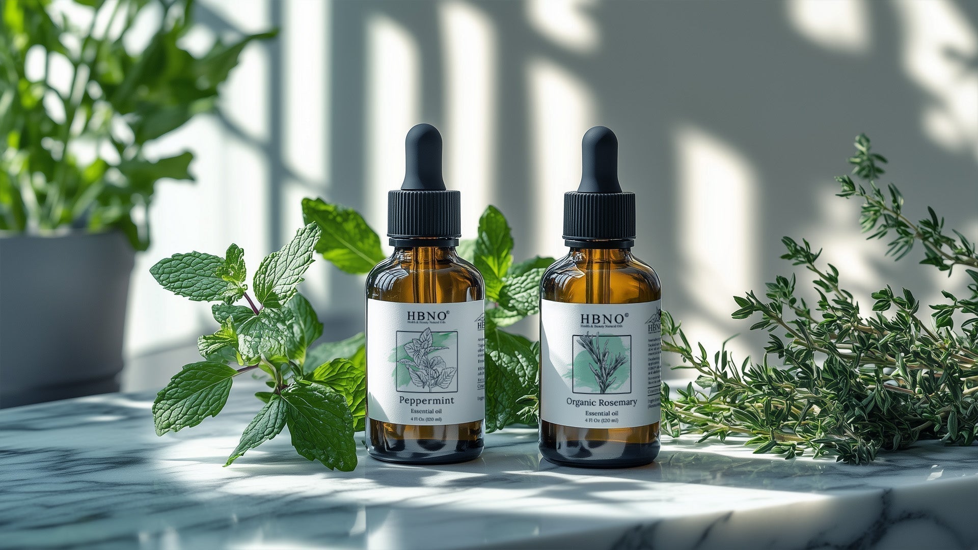 Peppermint Oil vs Rosemary Oil: Uses, Benefits, and More
