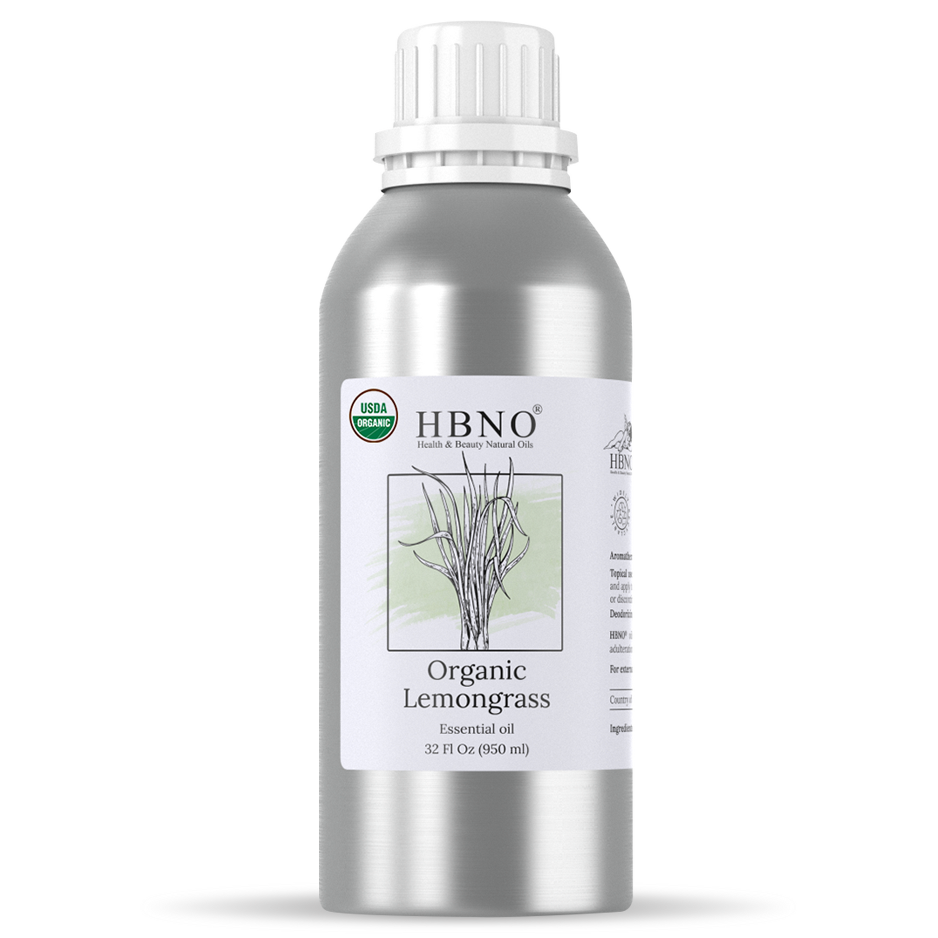 Organic Lemongrass Essential Oil
