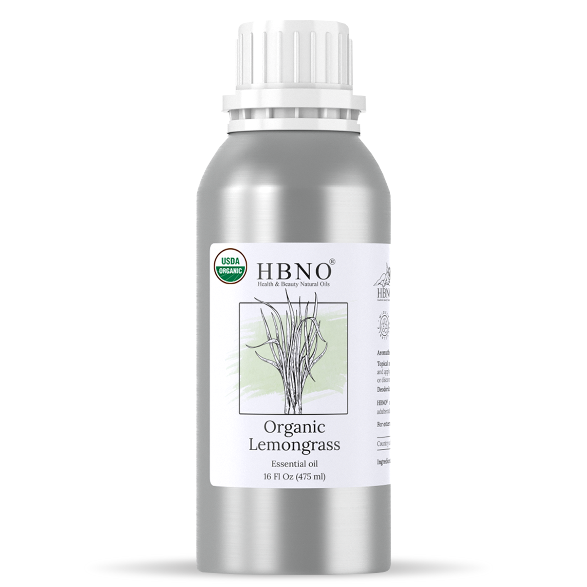 Organic Lemongrass Essential Oil