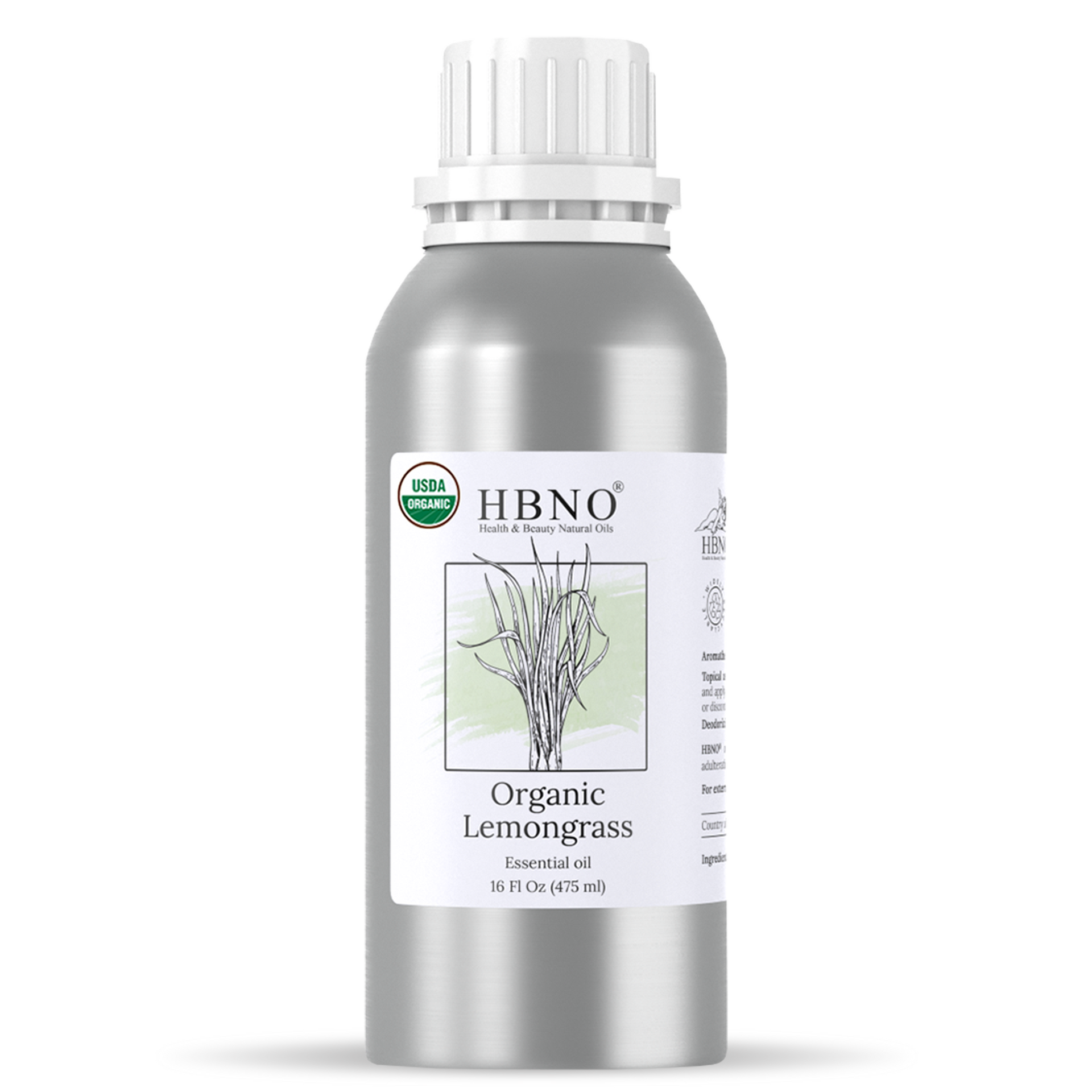 Organic Lemongrass Essential Oil