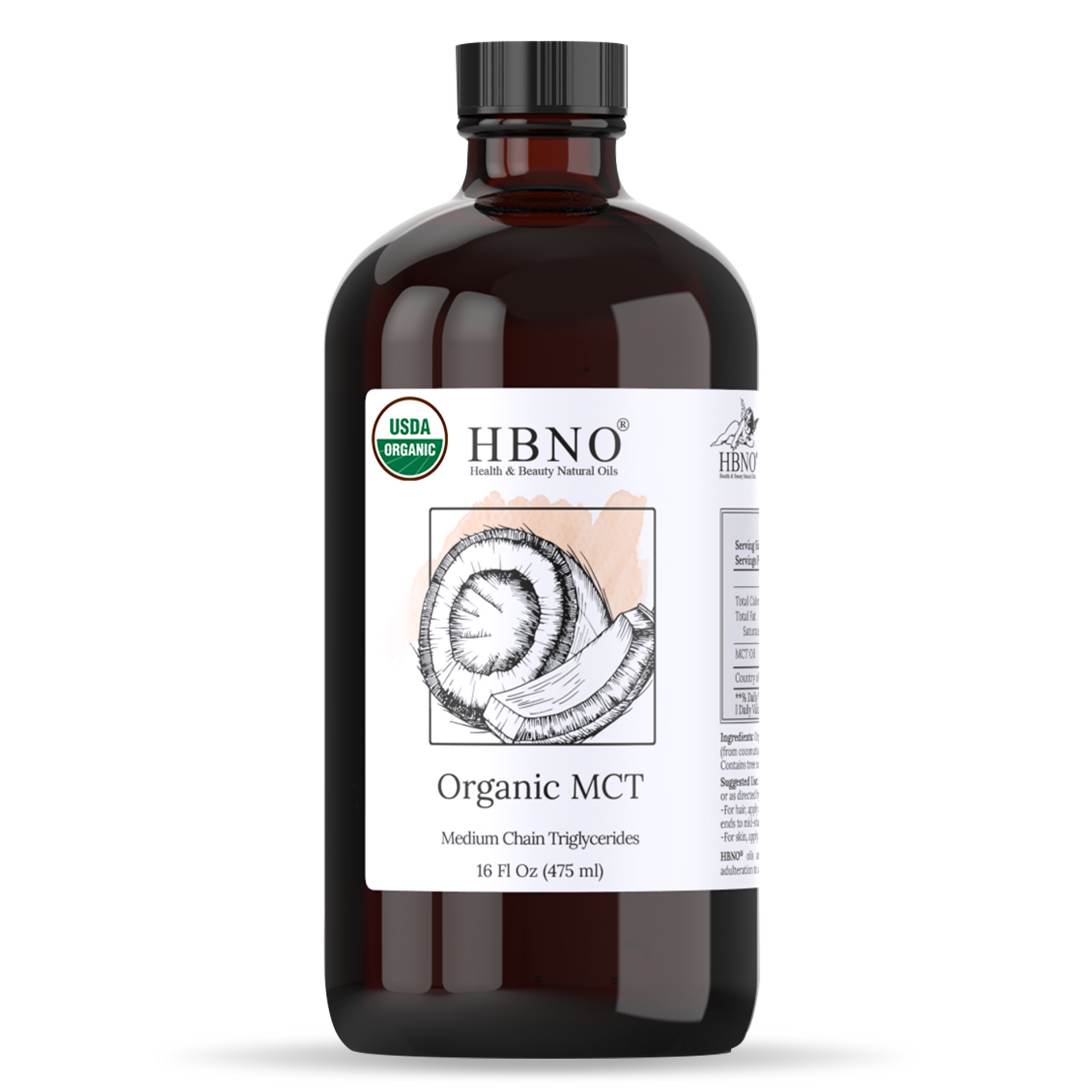 Fractionated Coconut (MCT) Carrier Oil Organic