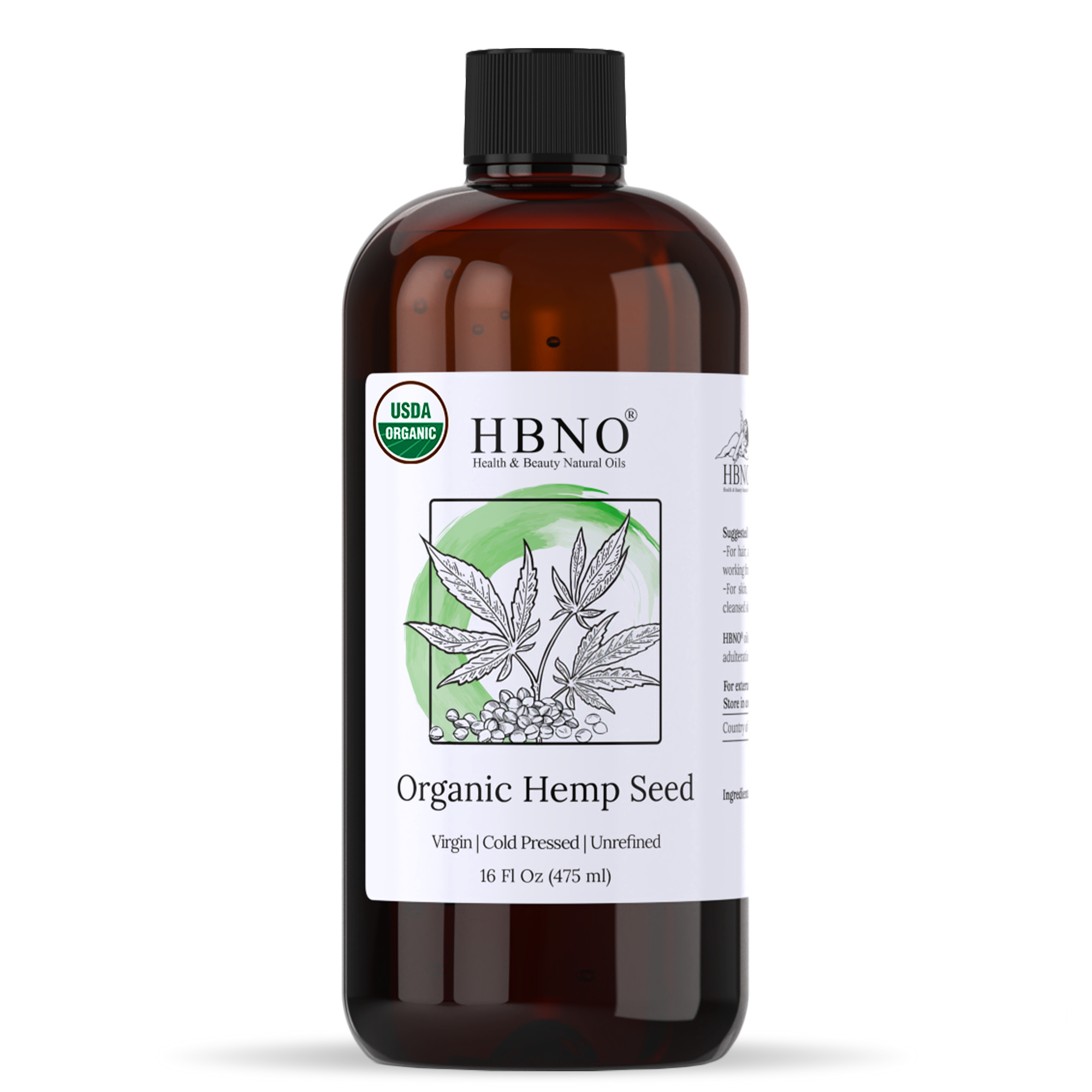 Hemp Seed Carrier Oil Organic
