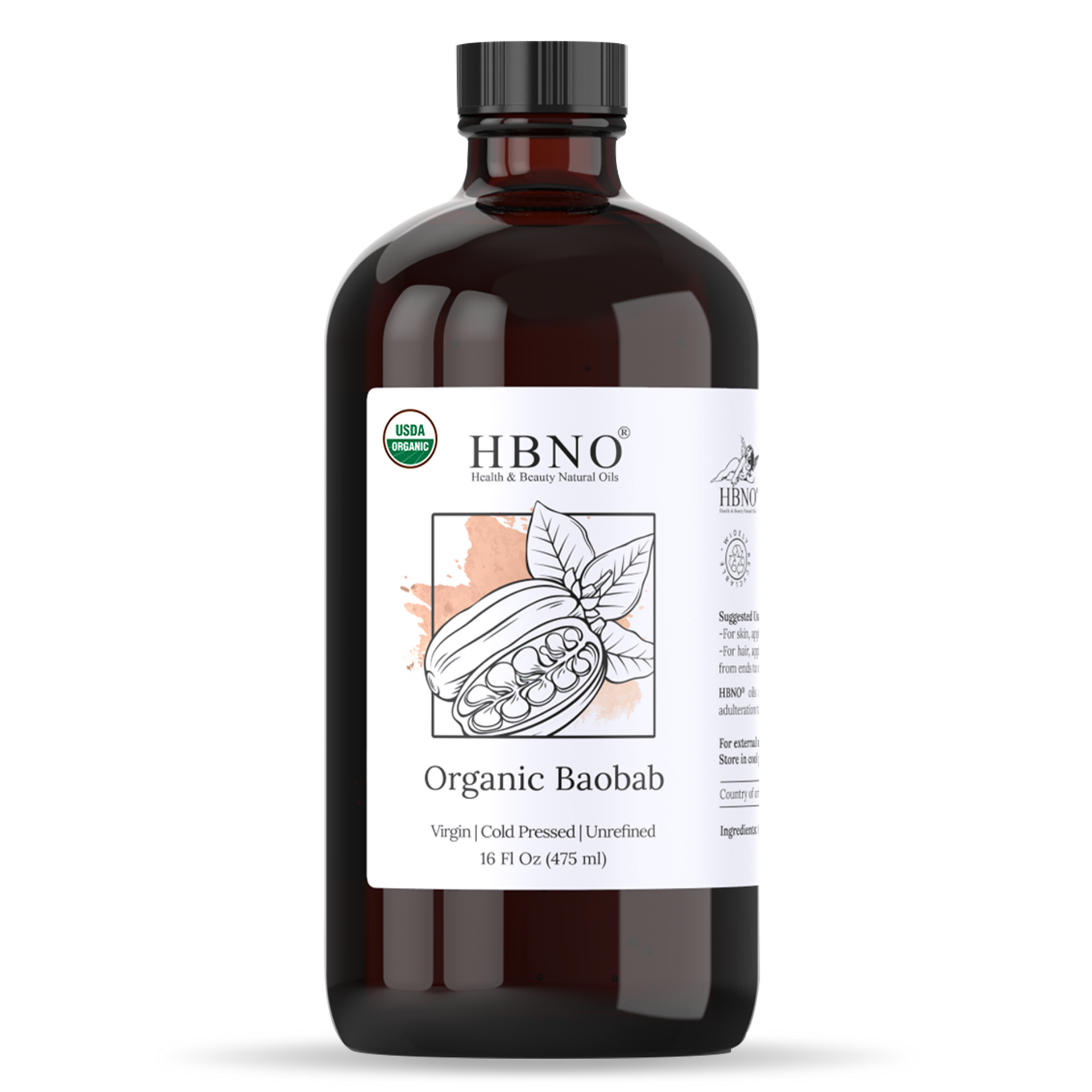 Baobab Carrier Oil Virgin Organic