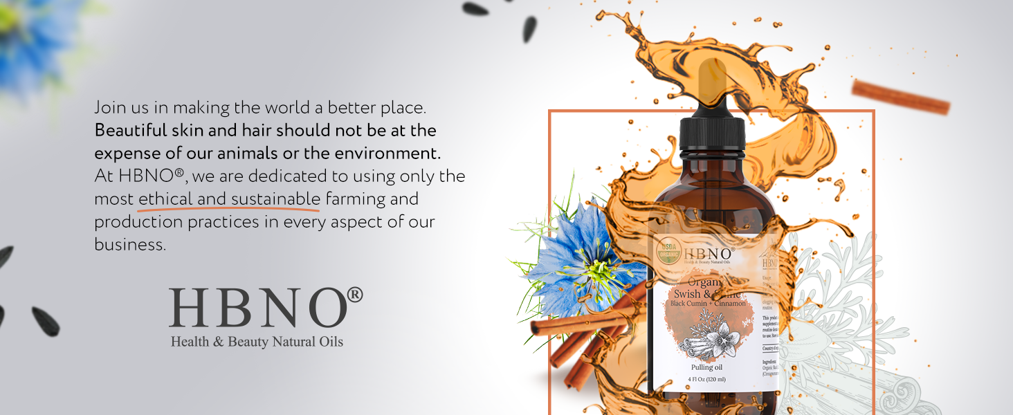 Organic Swish & Shine Black Cumin + Cinnamon