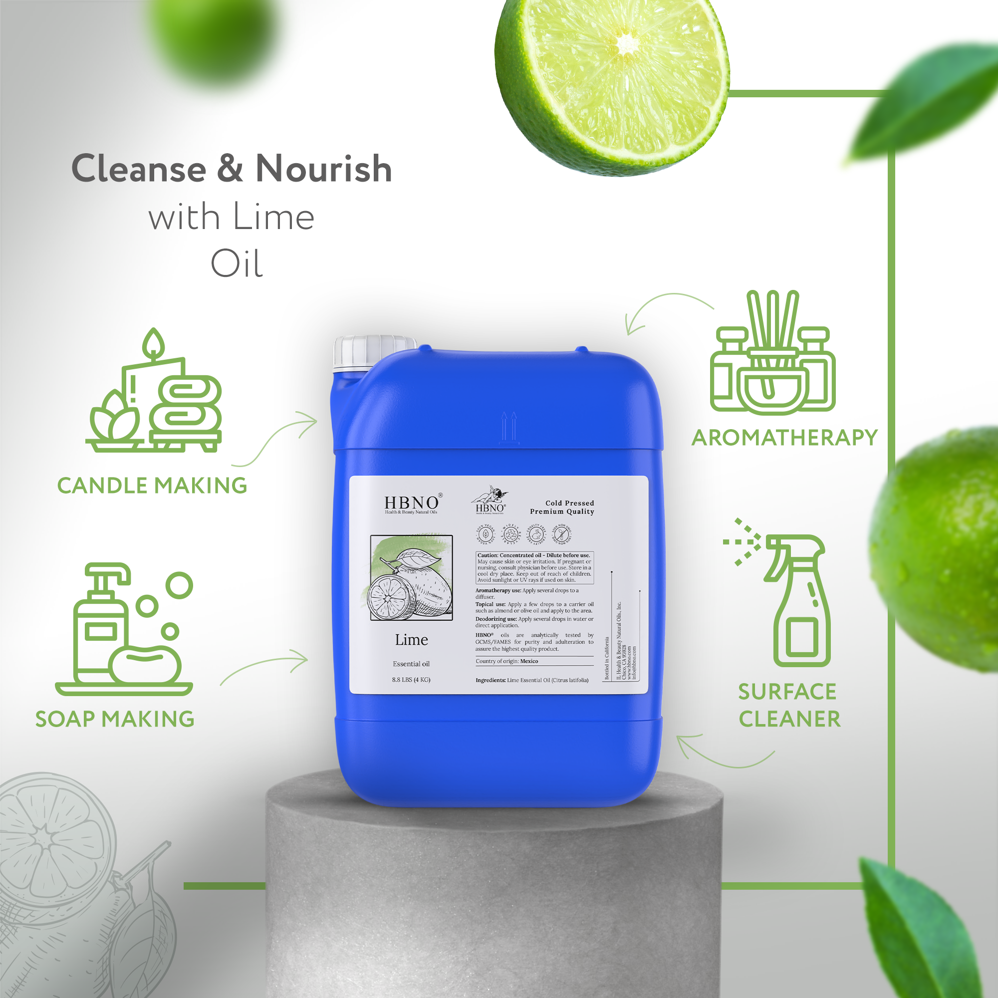 Lime Cold Pressed Essential Oil