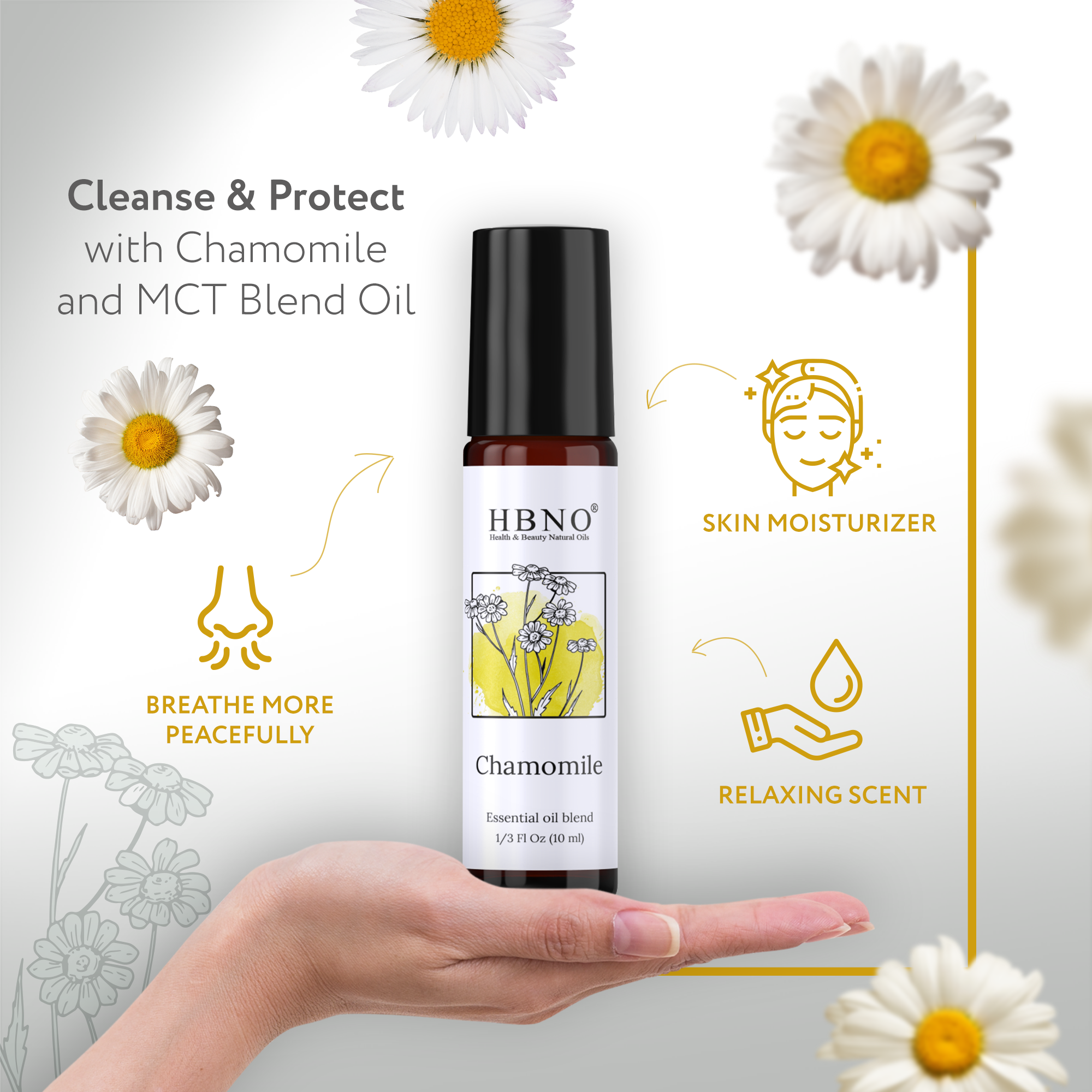 Organic Chamomile Roll on