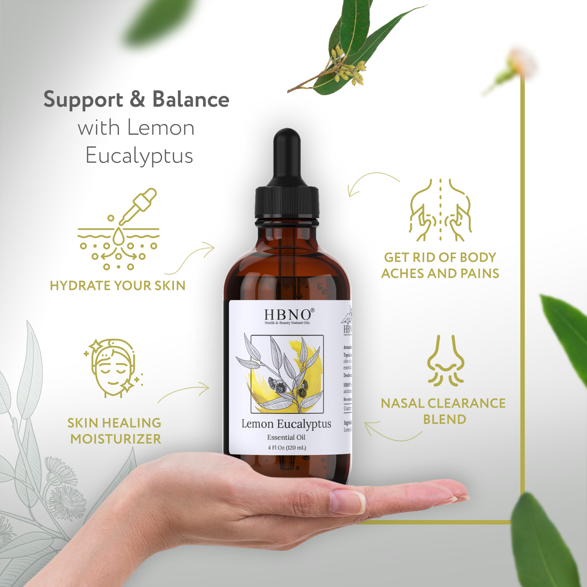 Lemon Eucalyptus Essential Oil