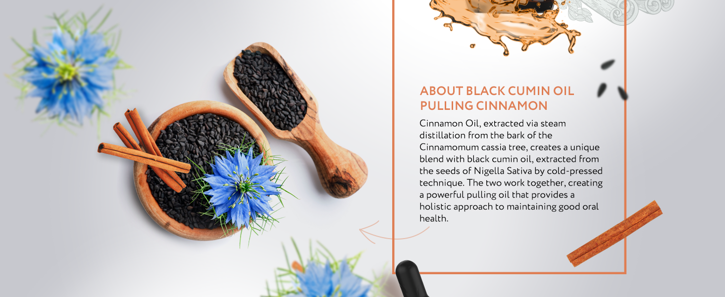 Organic Swish & Shine Black Cumin + Cinnamon