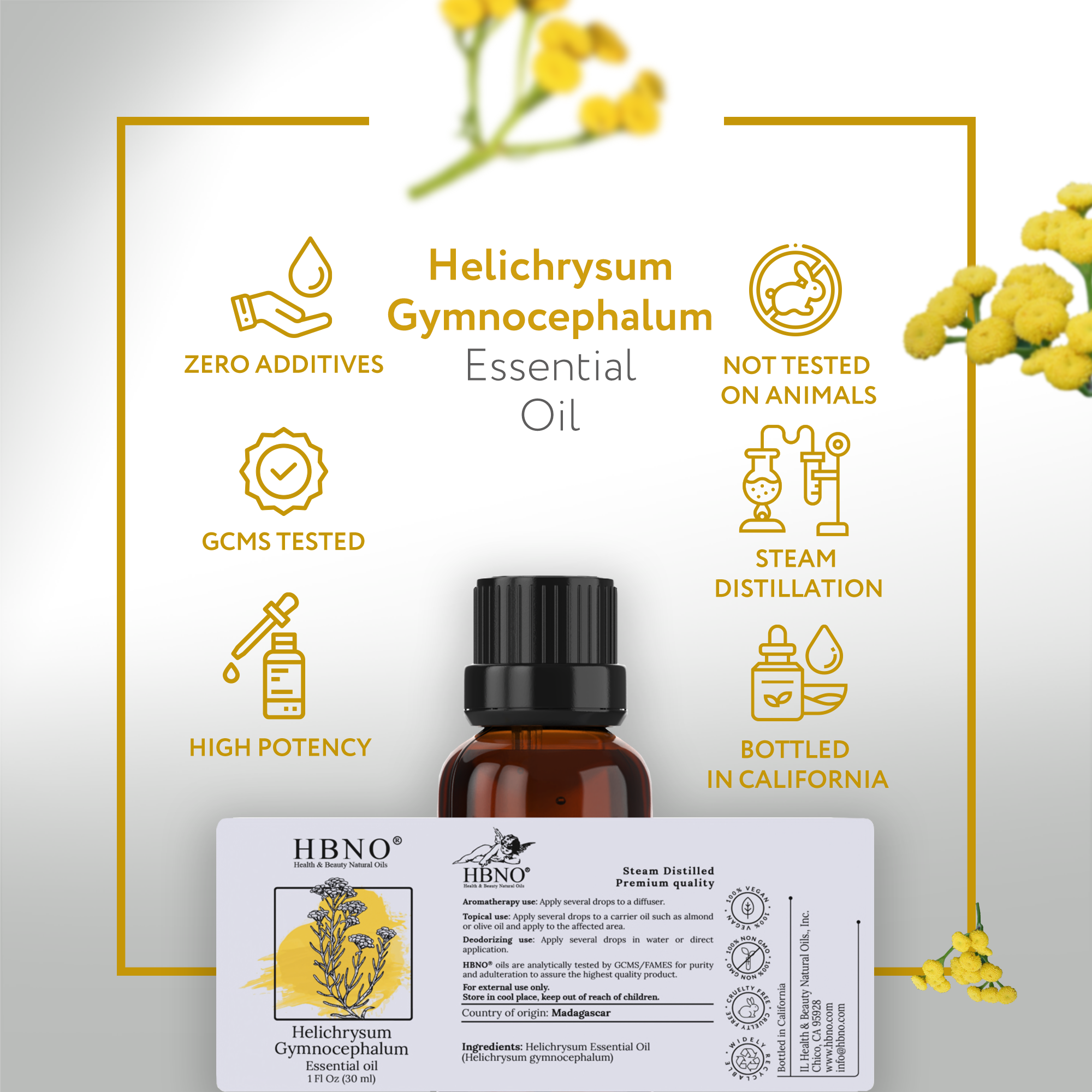 Helichrysum Gymnocephalum Essential Oil