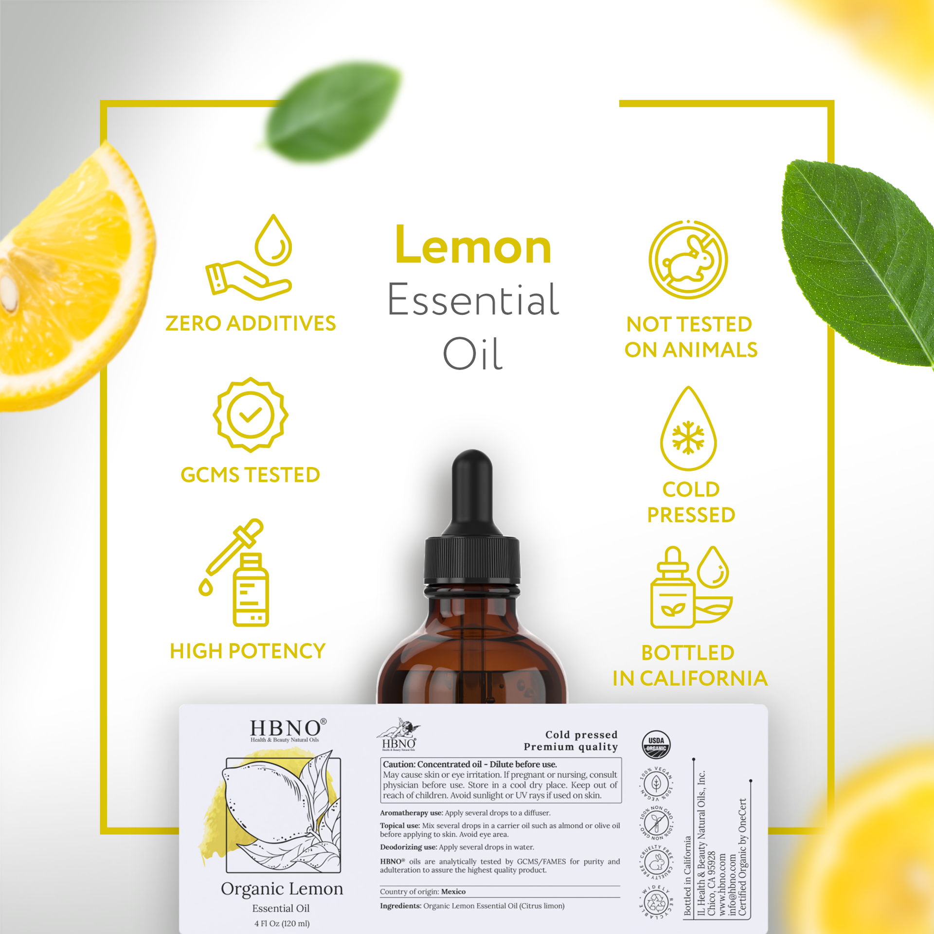 Lemon Essential Oil Organic