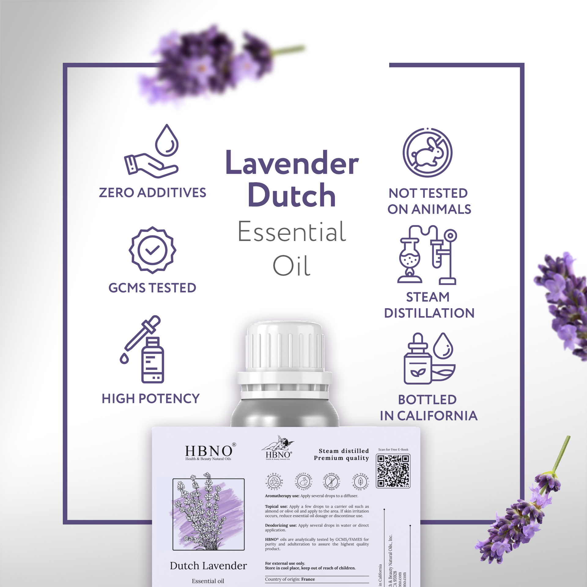 Lavandin Dutch Lavender Essential Oil