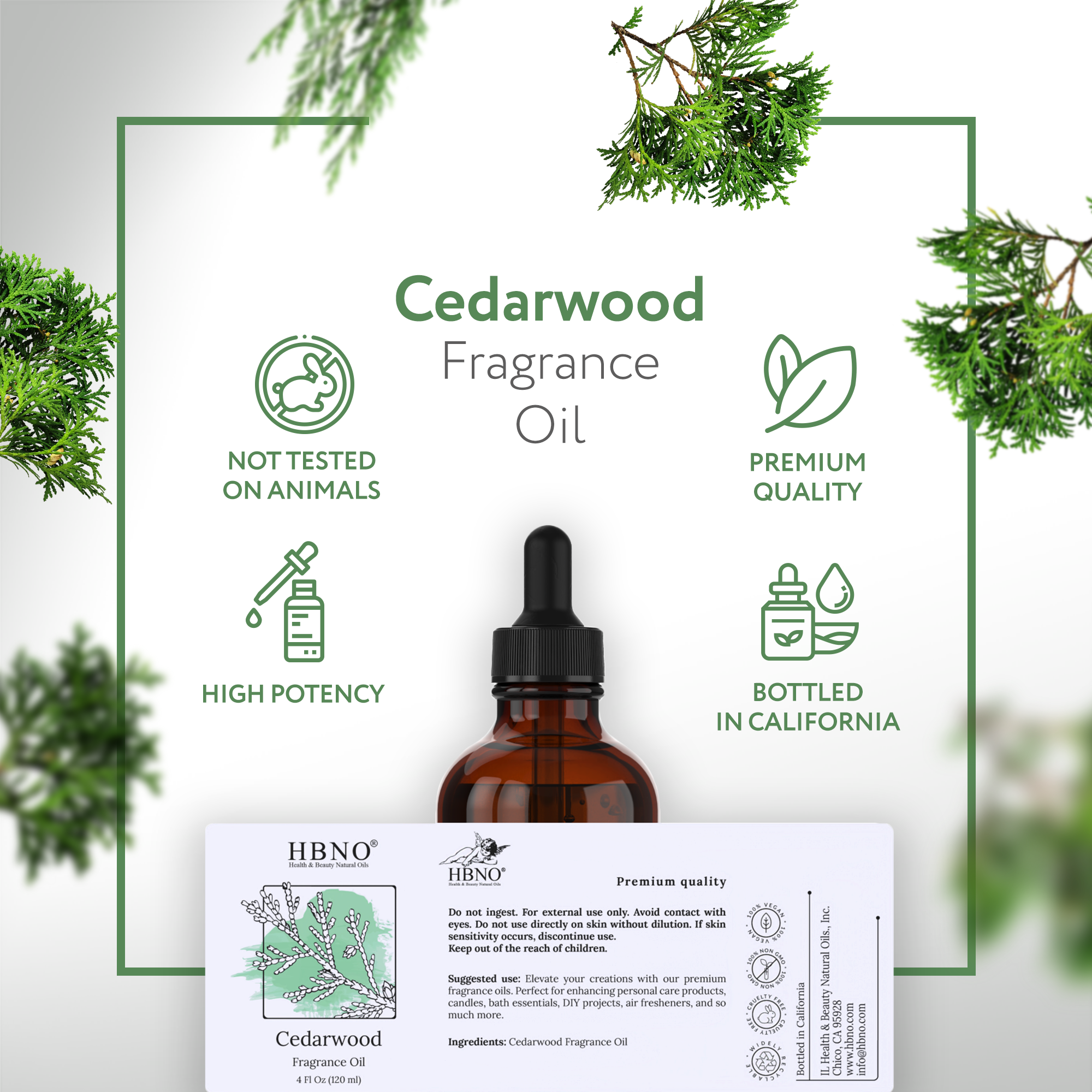 Cedarwood Natural Fragrance