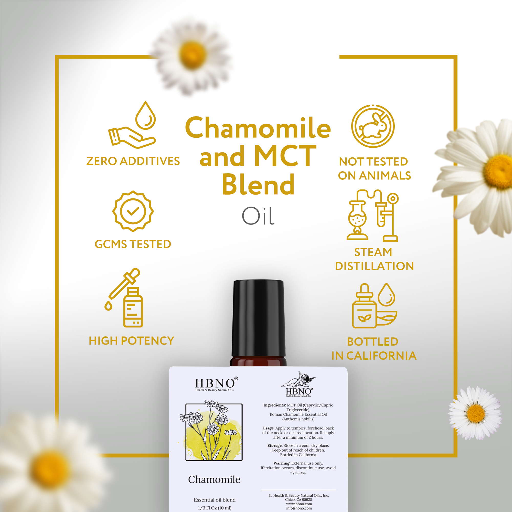 Organic Chamomile Roll on