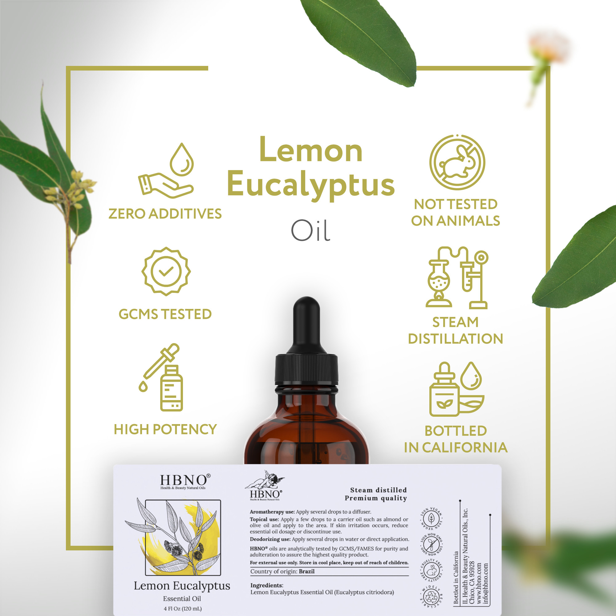 Lemon Eucalyptus Essential Oil