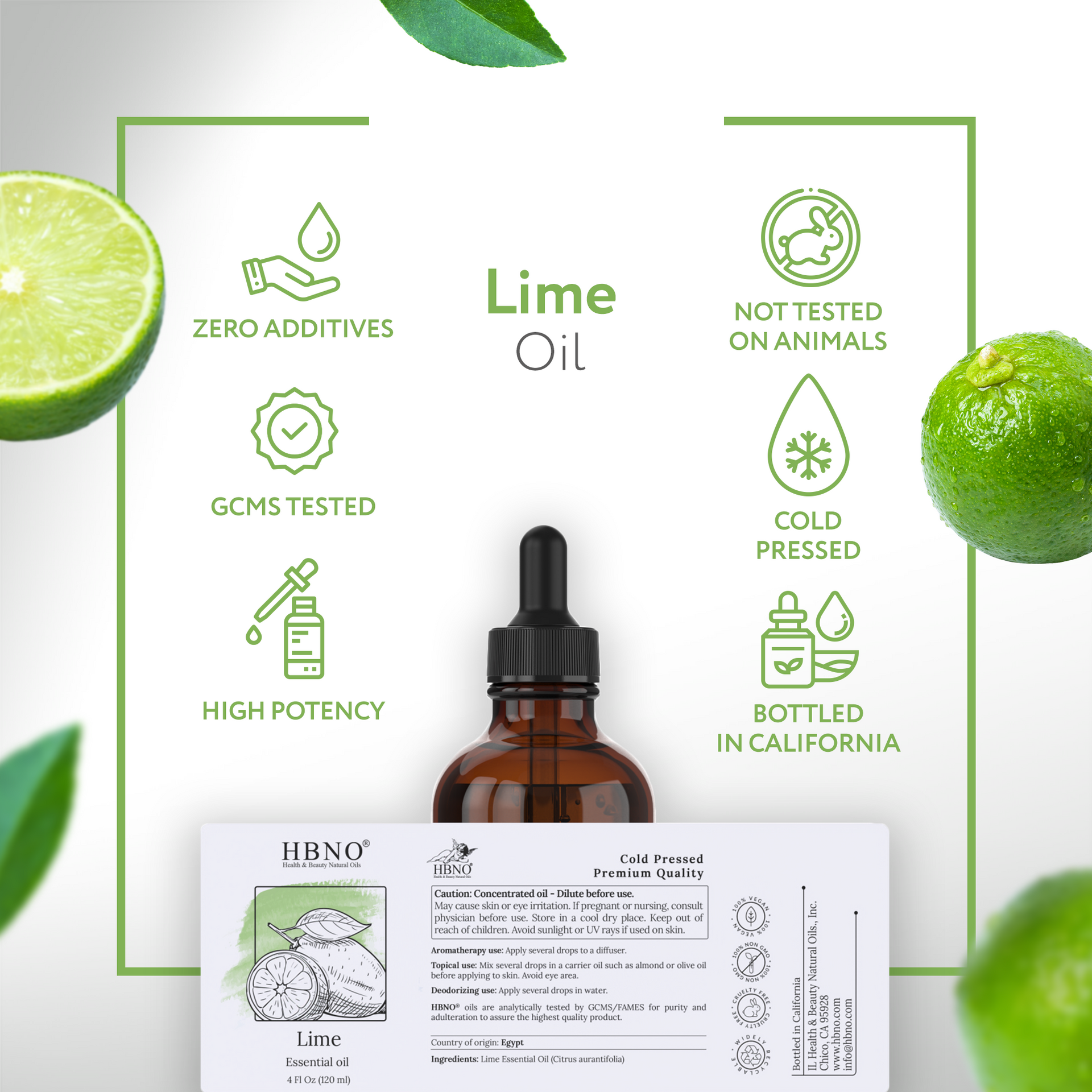 Lime Cold Pressed Essential Oil