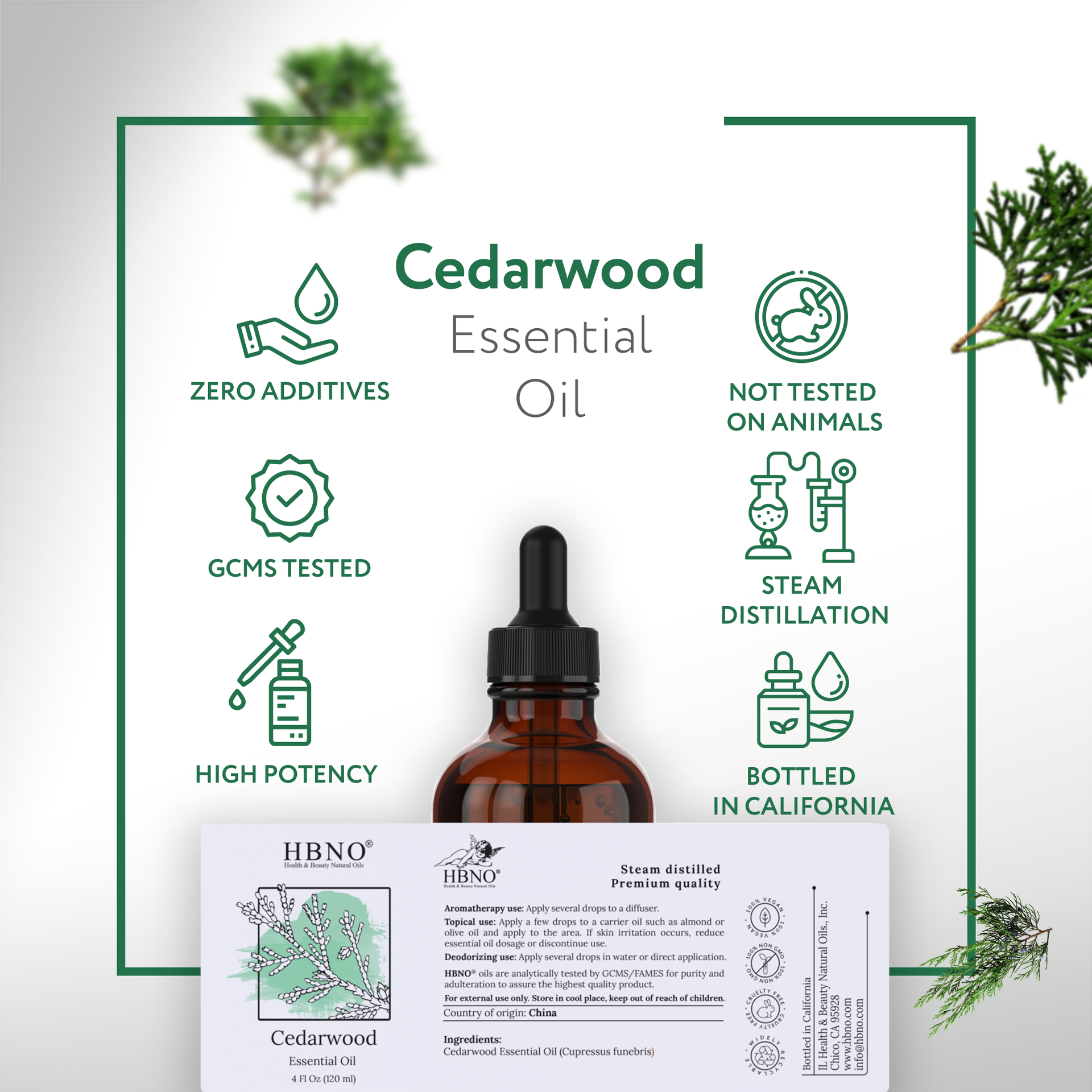 Cedarwood Essential Oil