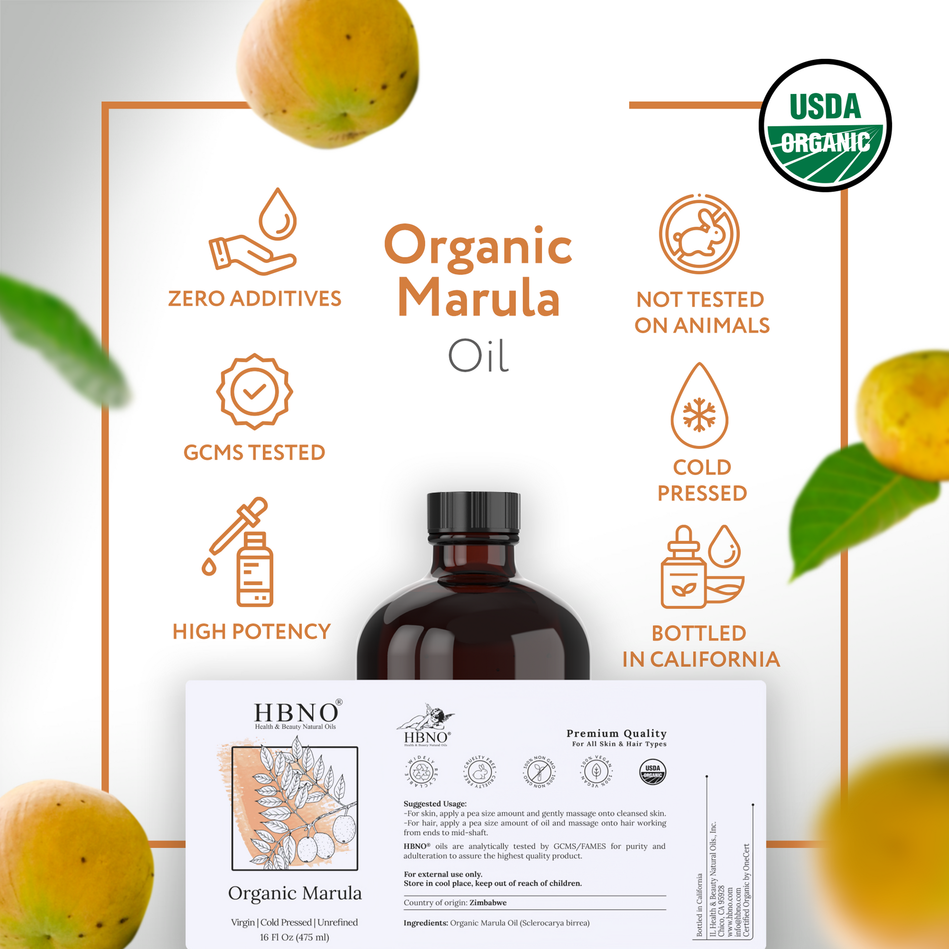 Marula Carrier Oil Virgin Organic