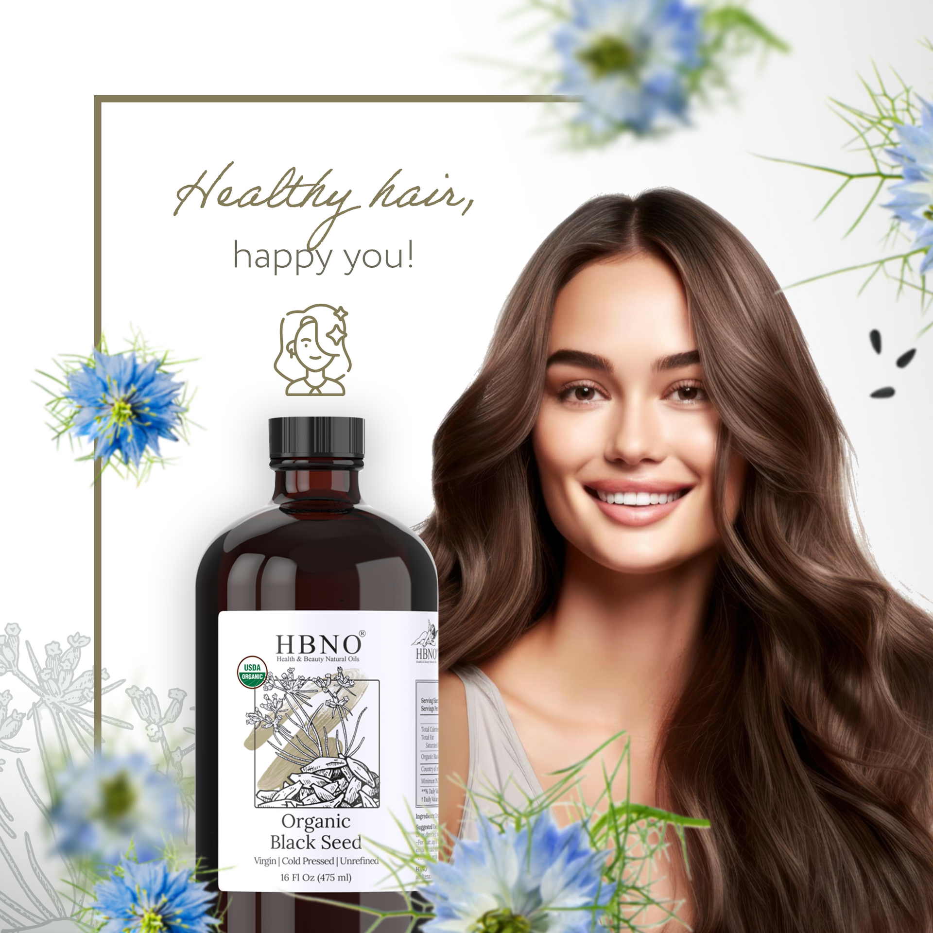 Black Seed Carrier Oil Virgin Unrefined Organic