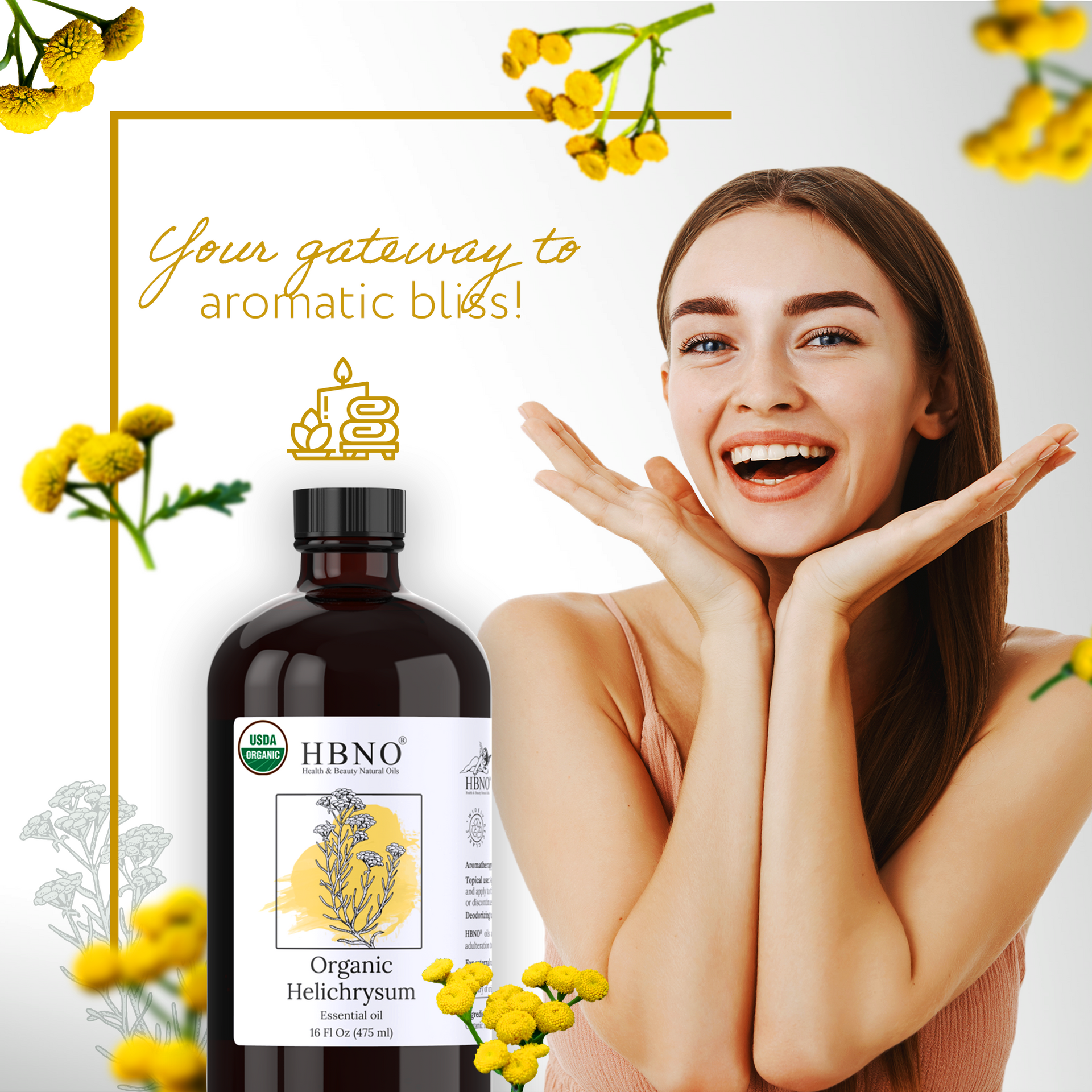 Helichrysum Gymnocephalum Essential Oil Organic