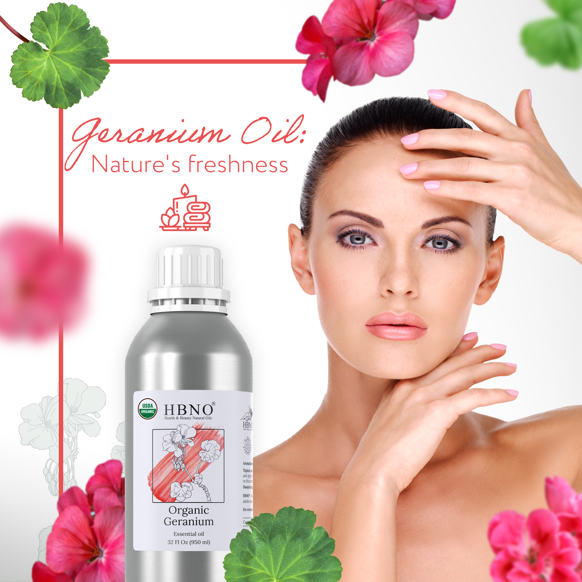 Geranium Essential Oil Organic