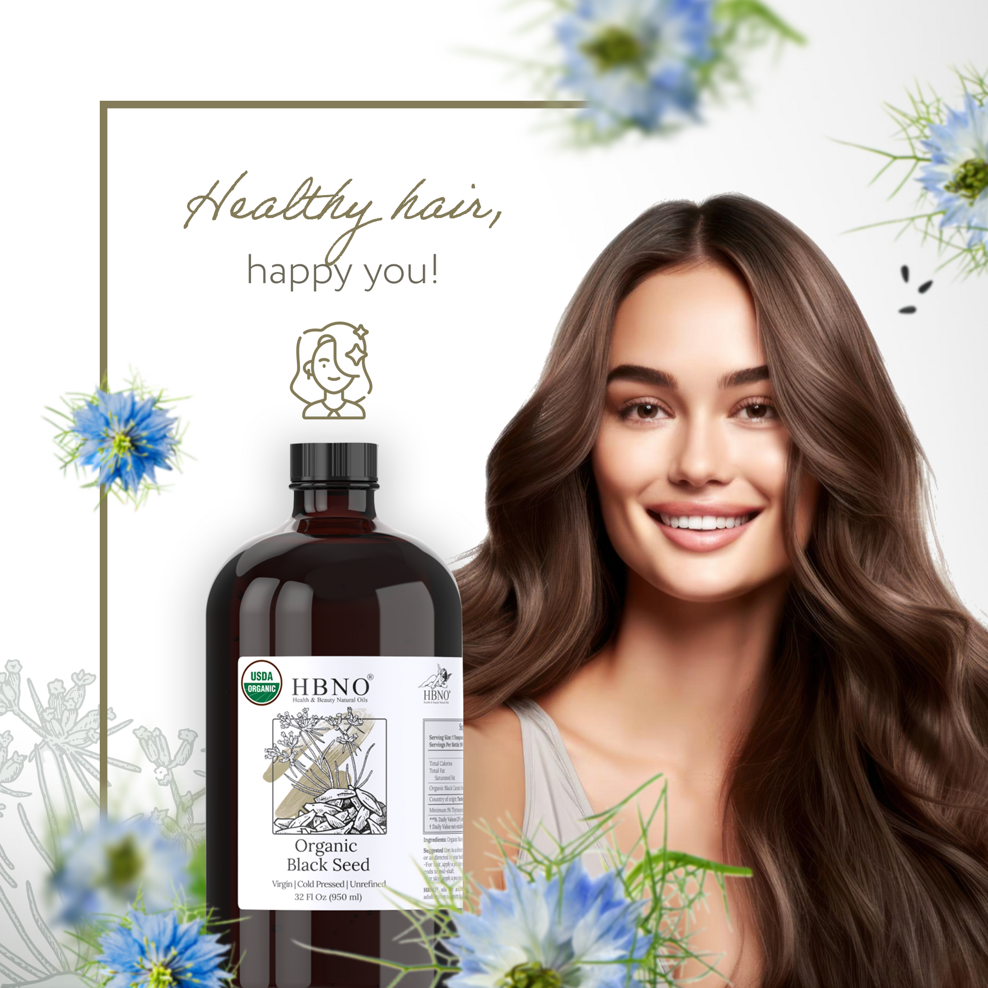Black Seed Carrier Oil Virgin Unrefined Organic