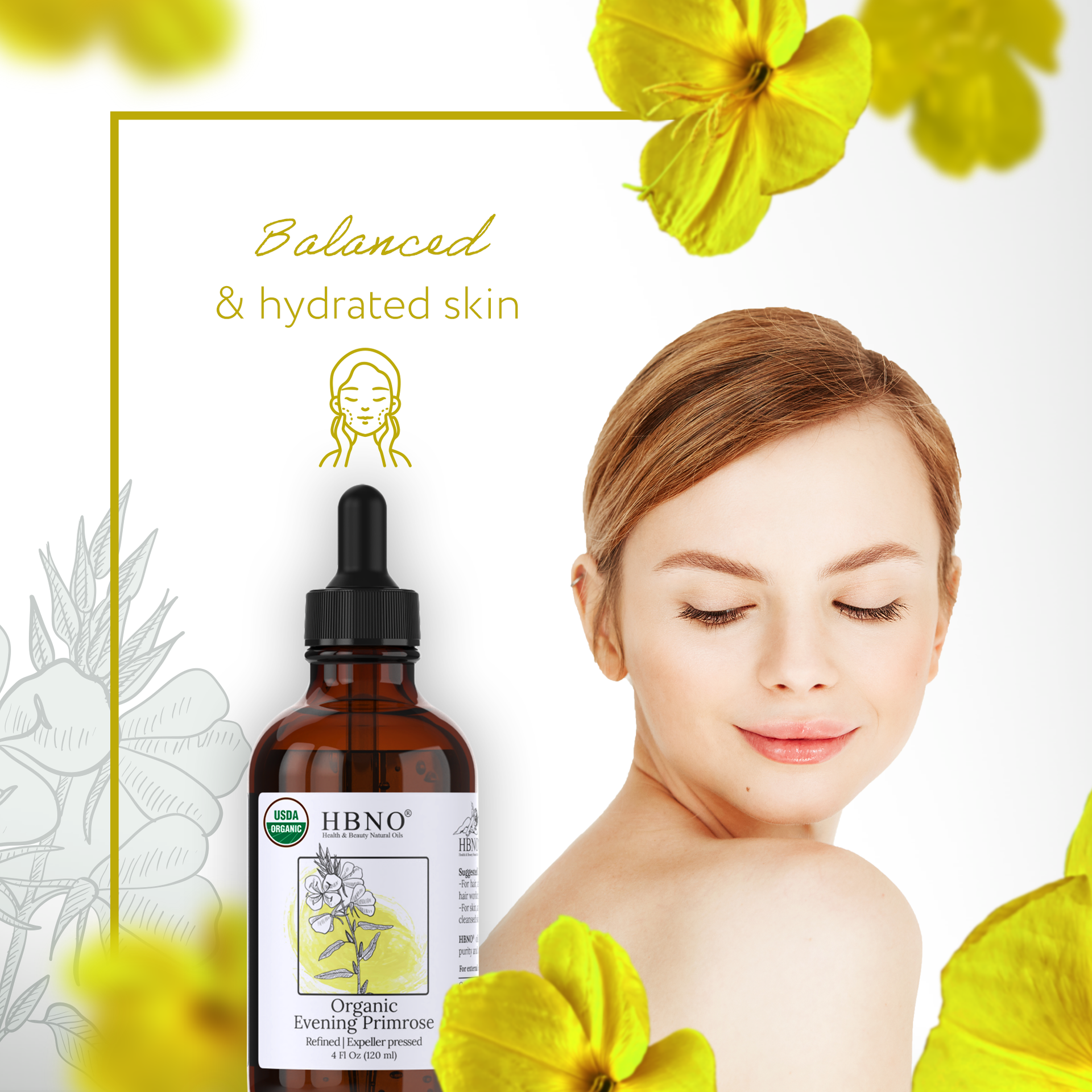 Evening Primrose Carrier Oil Organic