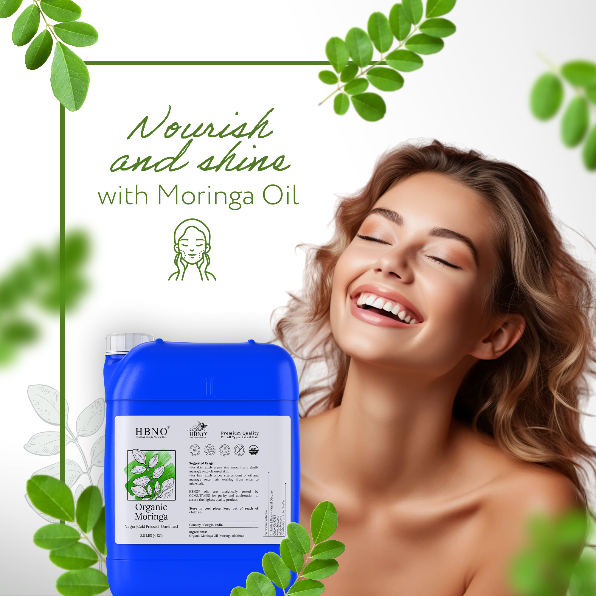 Moringa Seed India Carrier Oil Organic