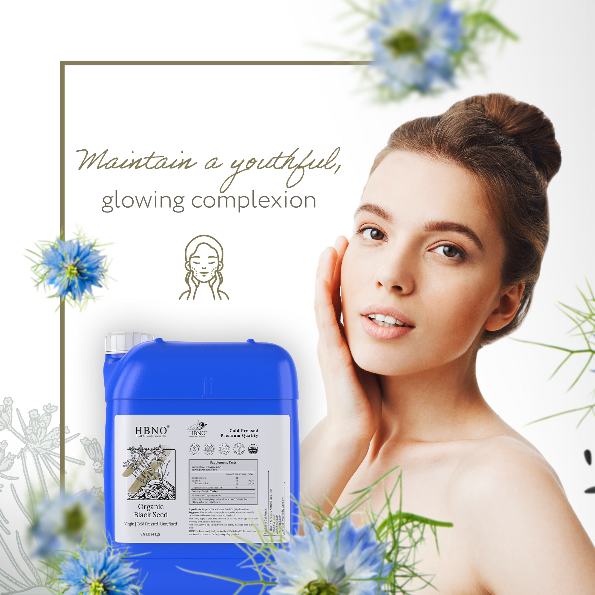 Black Seed Carrier Oil Virgin Unrefined Organic