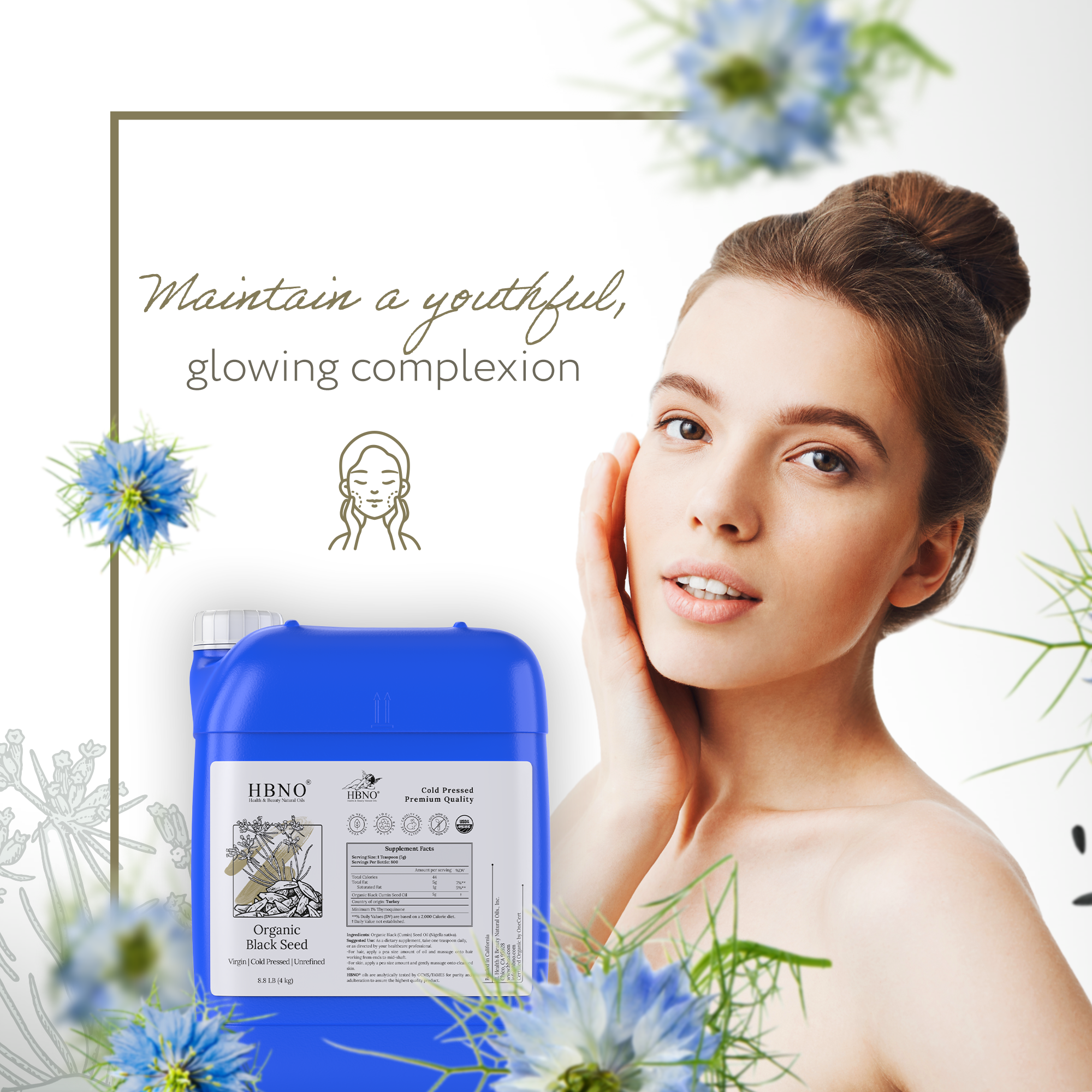 Black Seed Carrier Oil Virgin Unrefined Organic