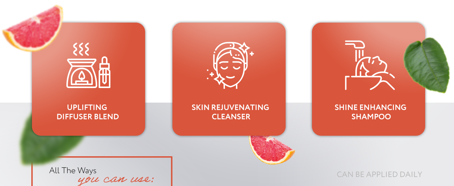Grapefruit Pink Essential Oil Organic