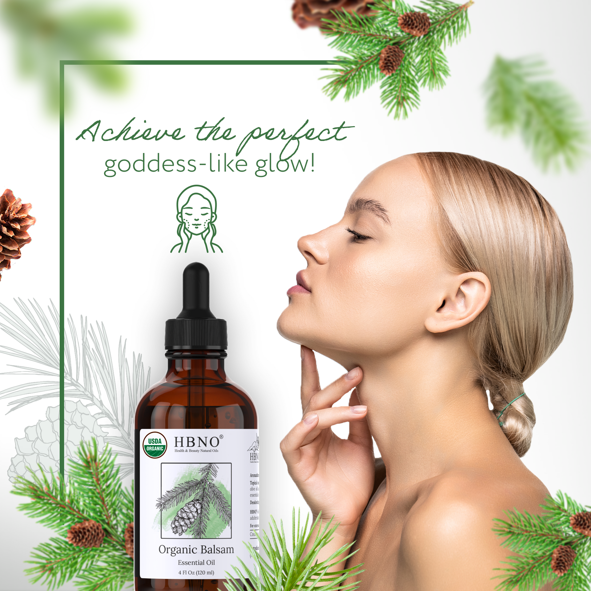 Balsam Fir Leaf Essential Oil Organic