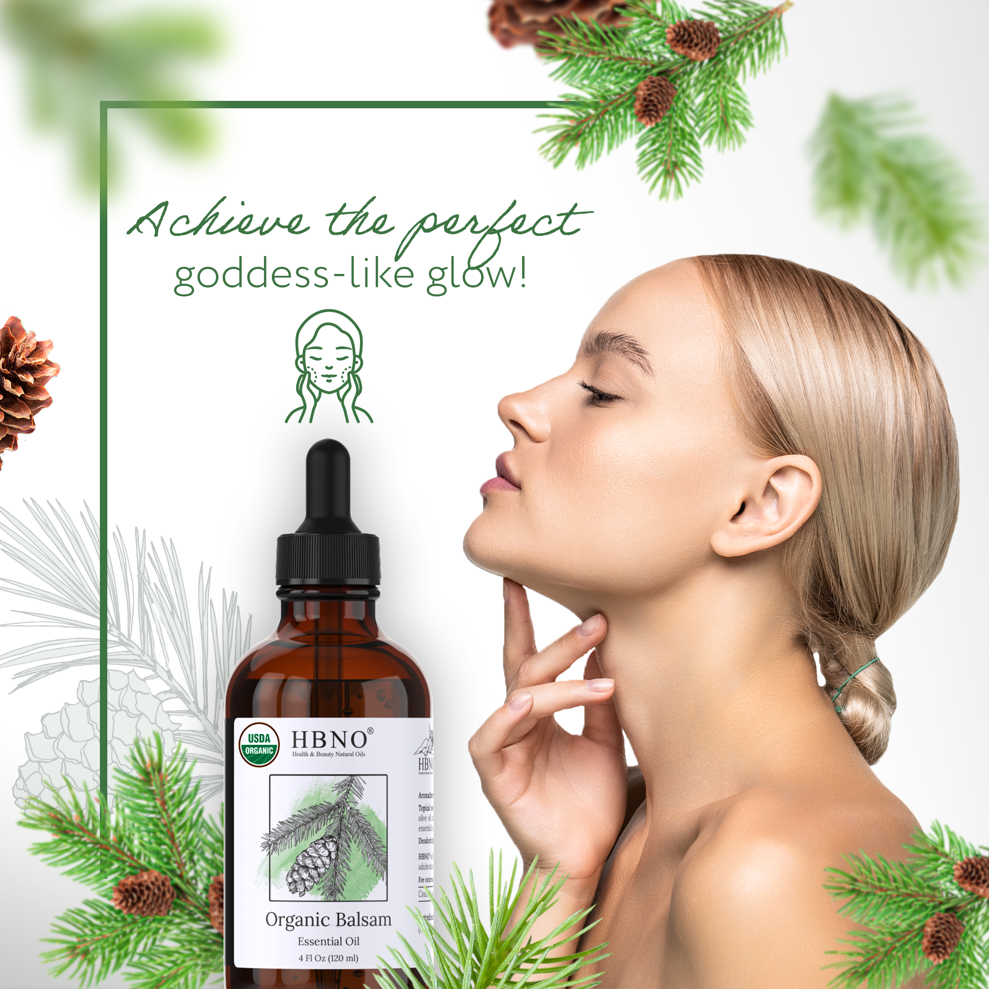 Balsam Fir Leaf Essential Oil Organic