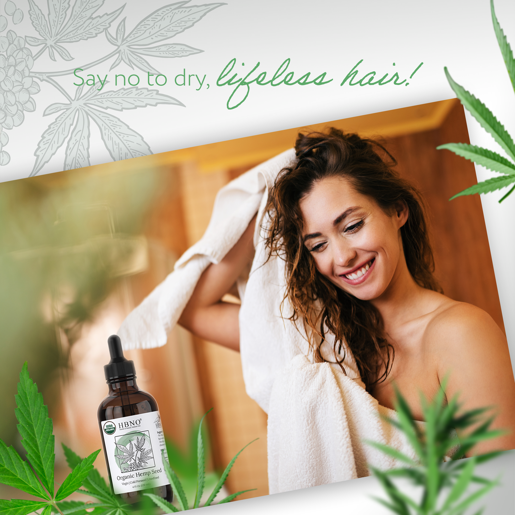 Hemp Seed Carrier Oil Organic