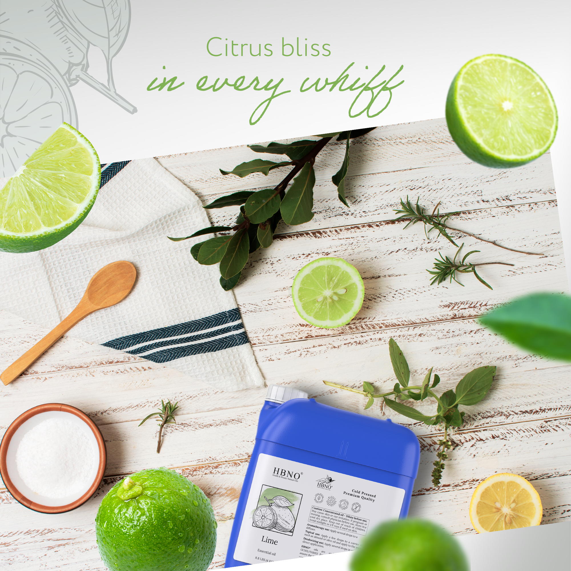 Lime Cold Pressed Essential Oil