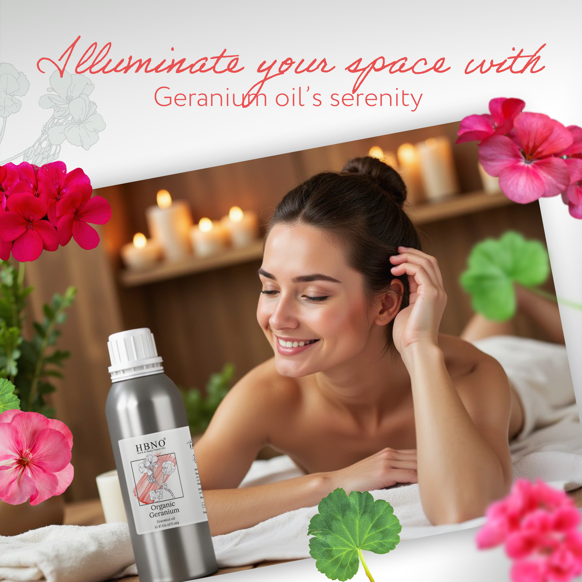 Geranium Essential Oil Organic