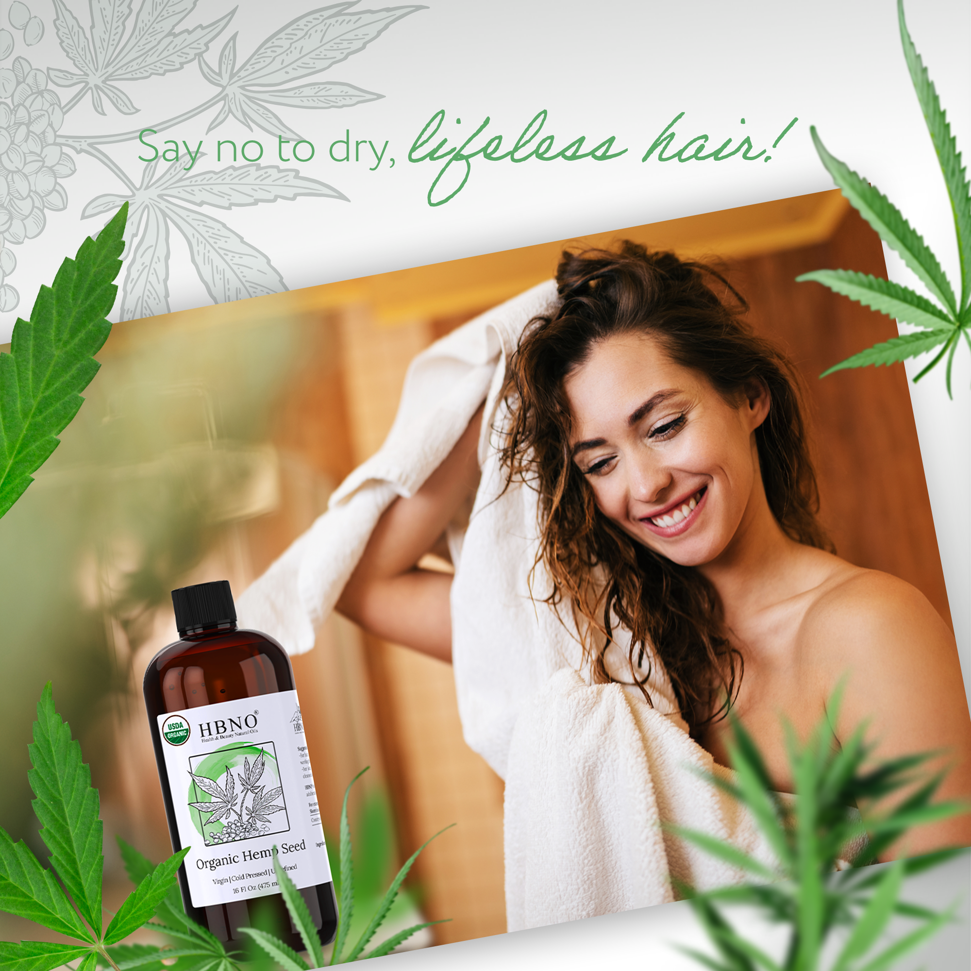 Hemp Seed Carrier Oil Organic