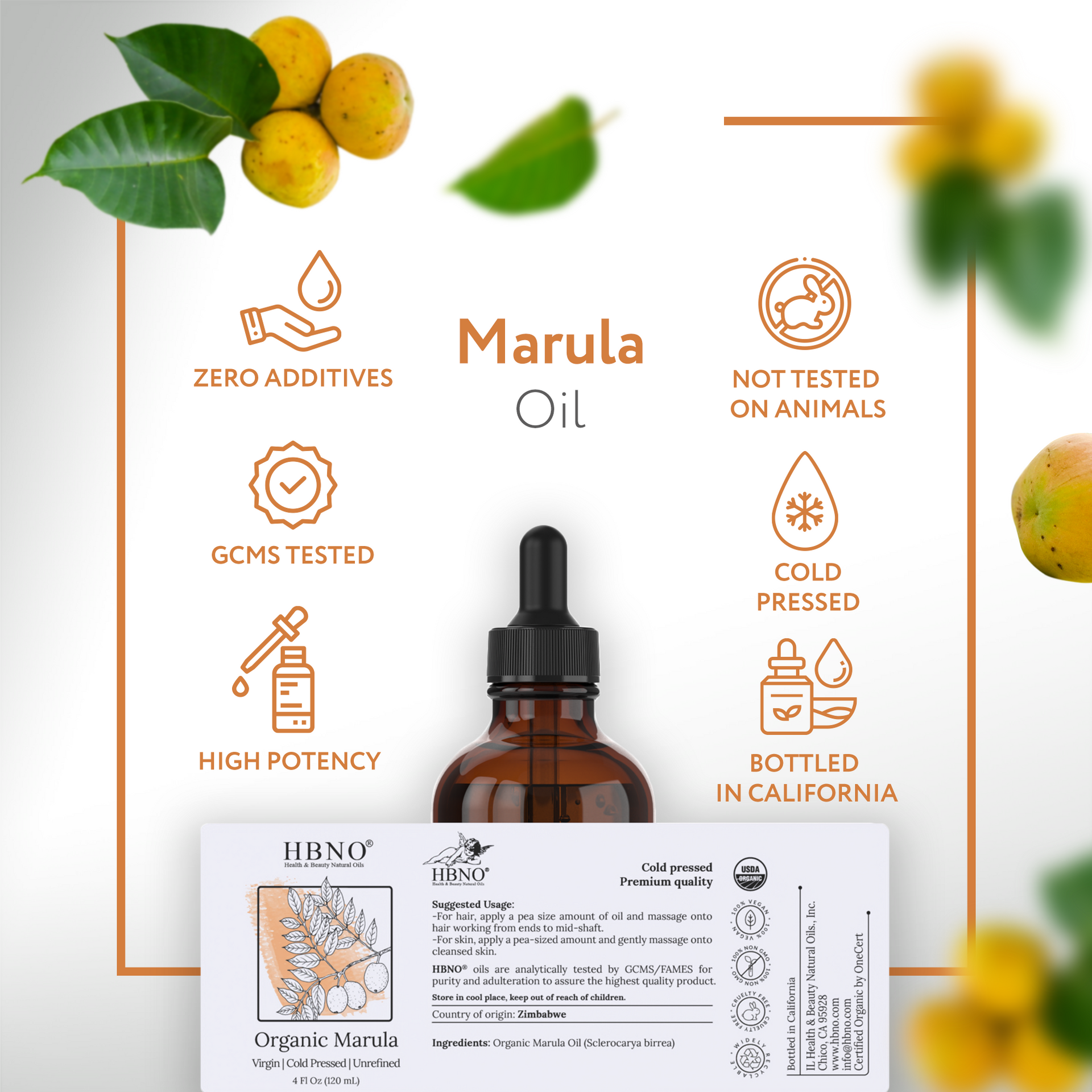 Marula Carrier Oil Virgin Organic