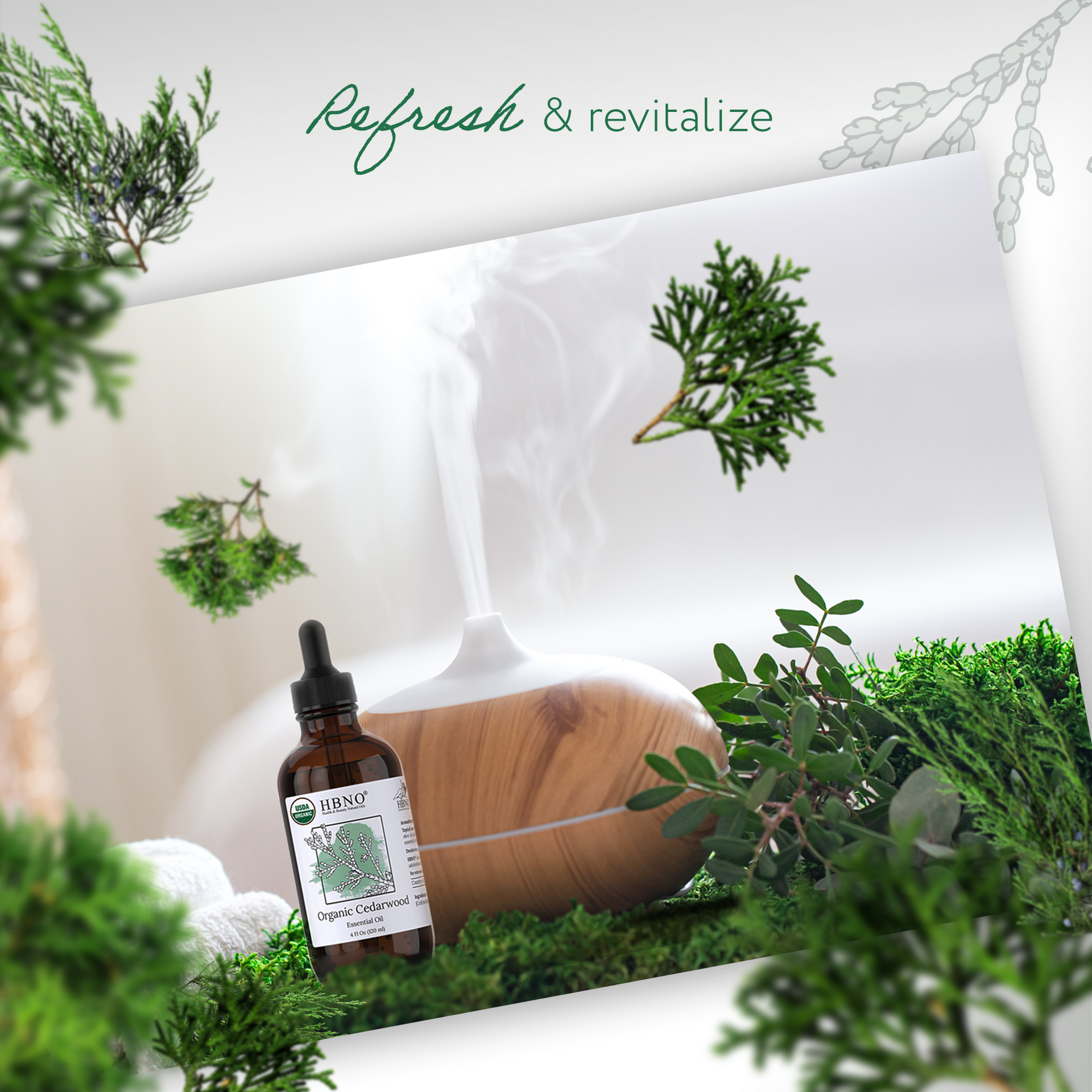 Cedarwood Atlas Essential Oil Organic