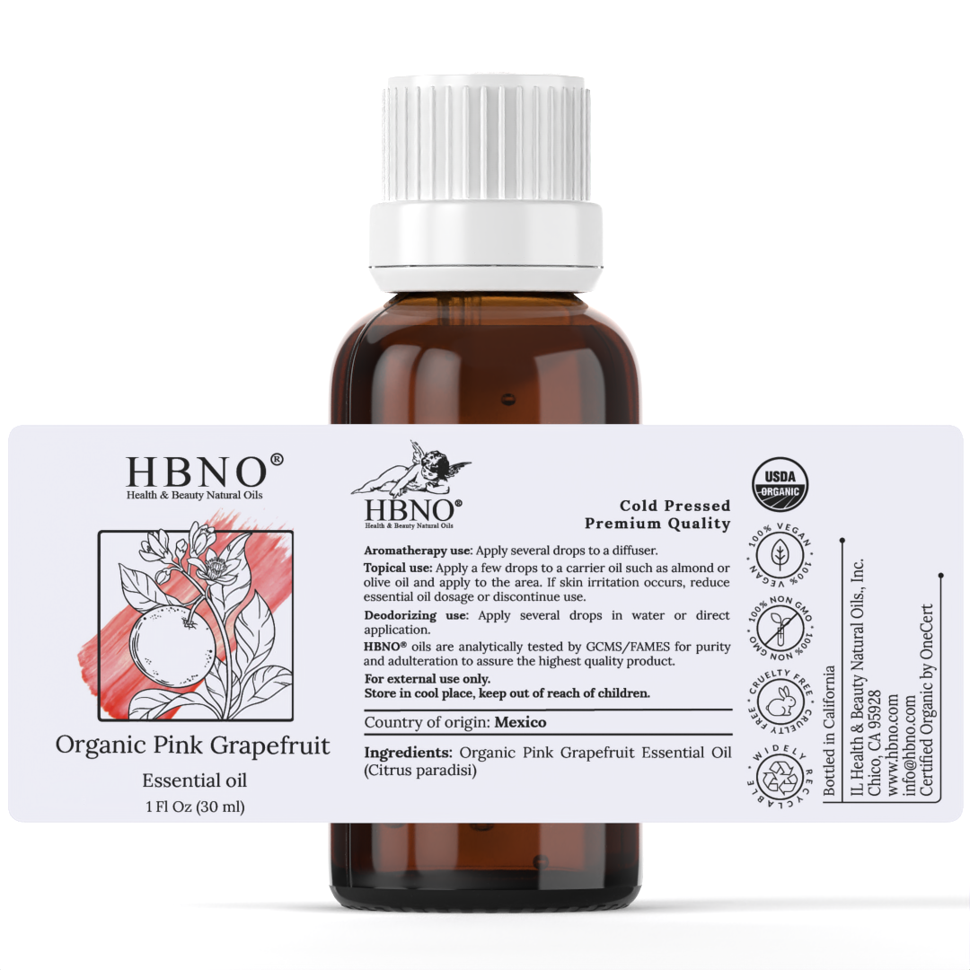 Grapefruit Pink Essential Oil Organic